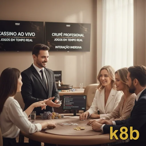 Tela de login com cadeado no site oficial k8b